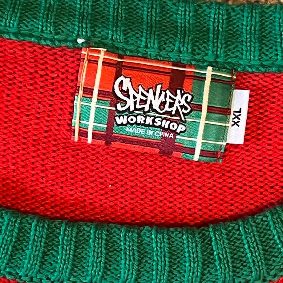 Spencer's Workshop Men's Ugly Christmas Sweater.  Size XXL - Picture 7 of 7